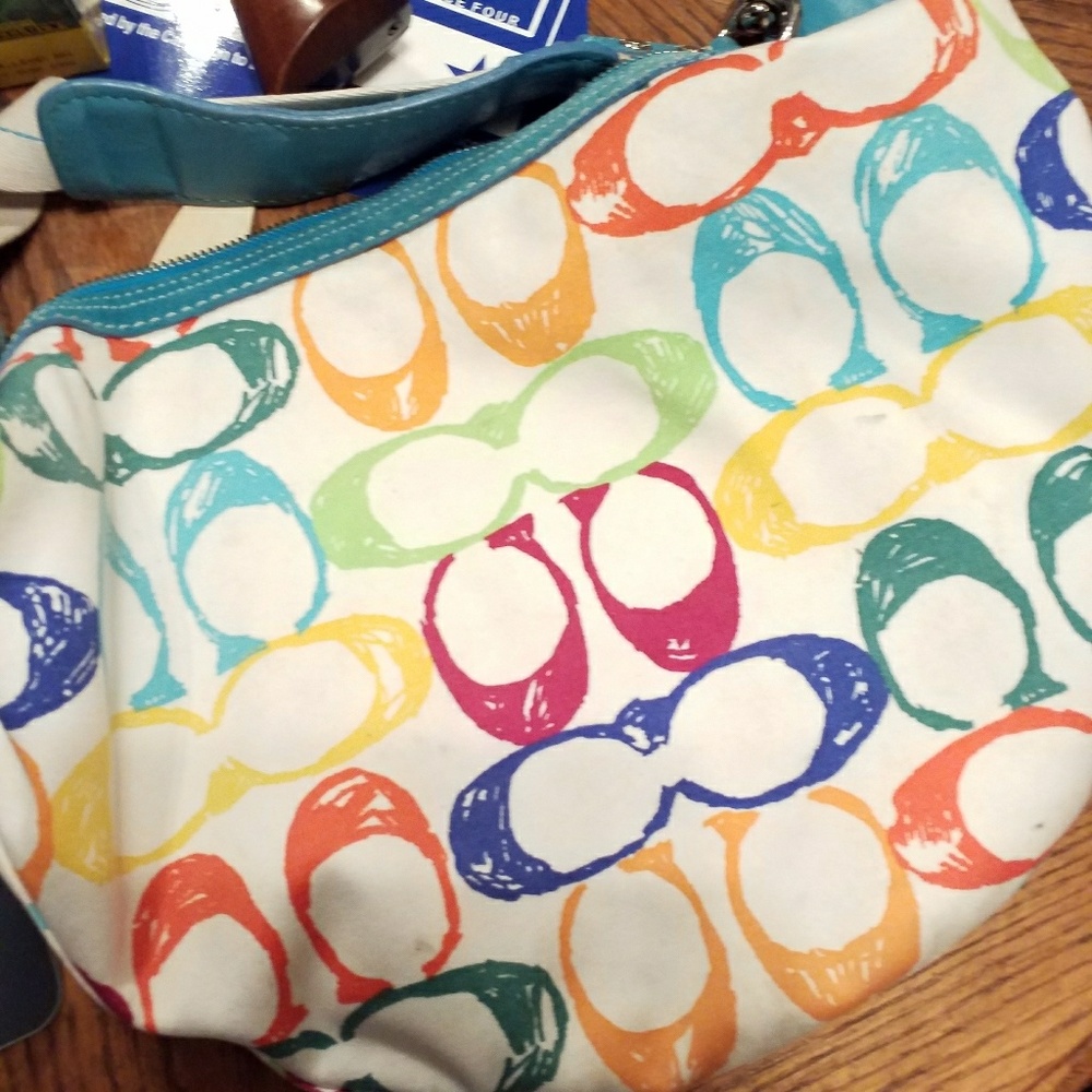 Colorful coach bag - Picture 3 of 4